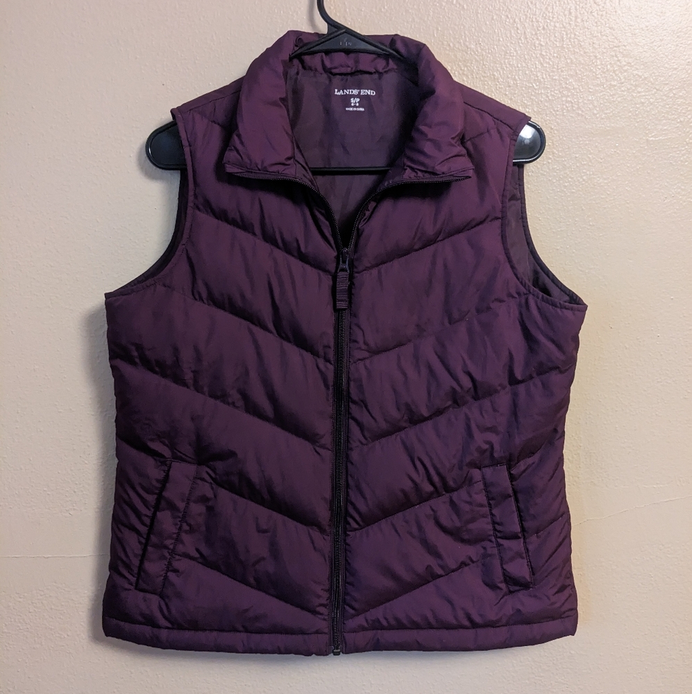 Purple Puffer Vest